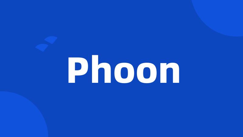 Phoon