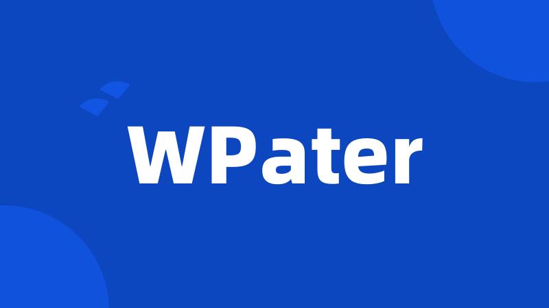 WPater