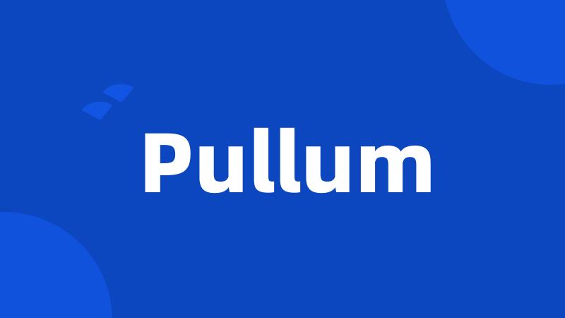 Pullum