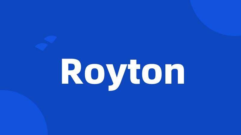 Royton