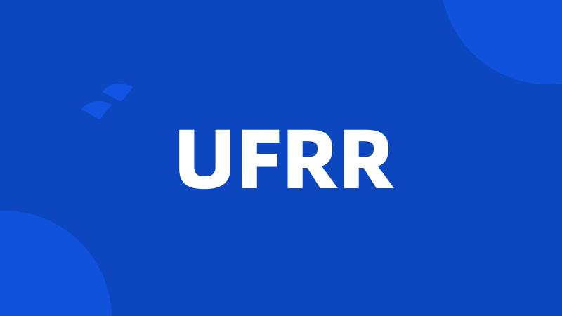 UFRR