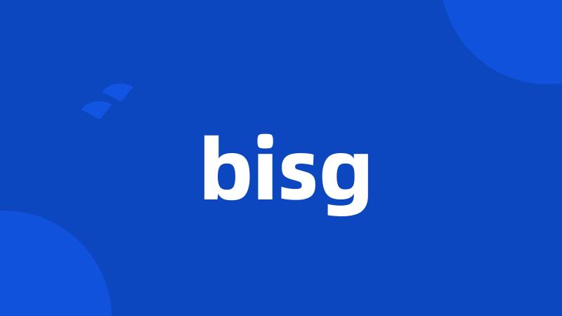 bisg