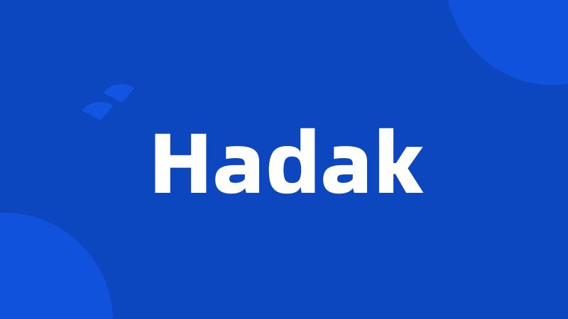 Hadak