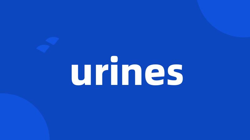 urines