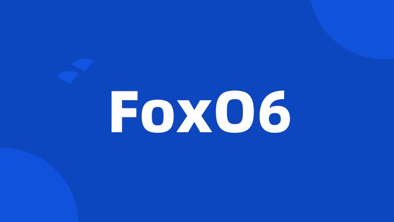 FoxO6
