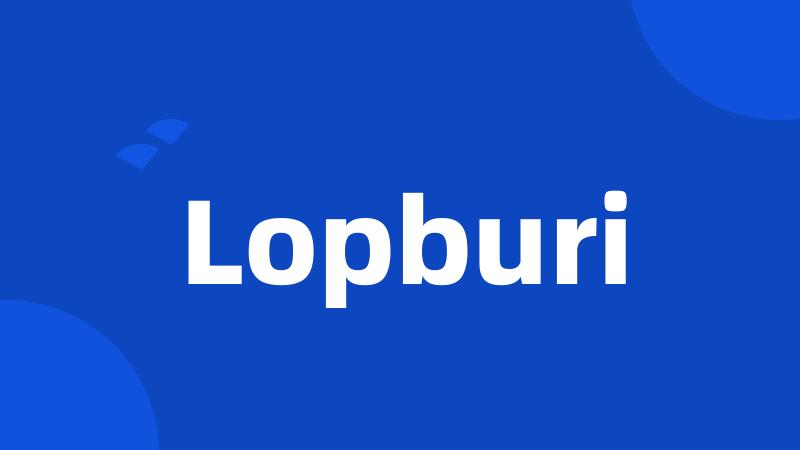 Lopburi