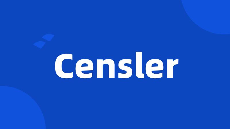 Censler