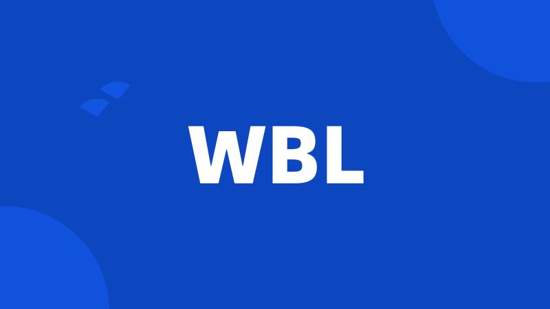 WBL