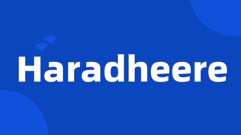 Haradheere