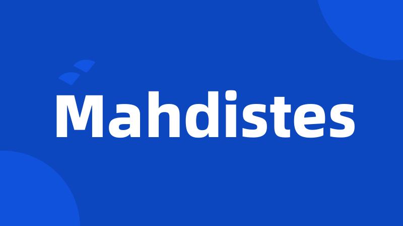 Mahdistes