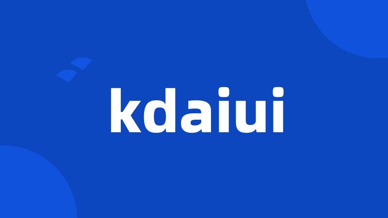 kdaiui