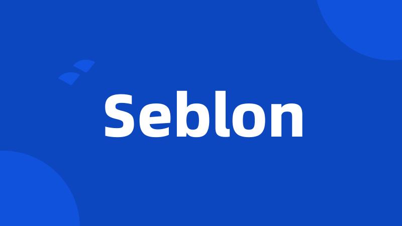 Seblon