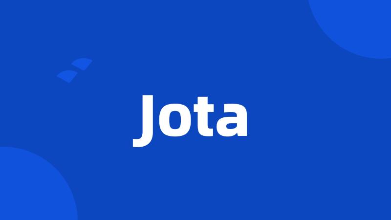 Jota