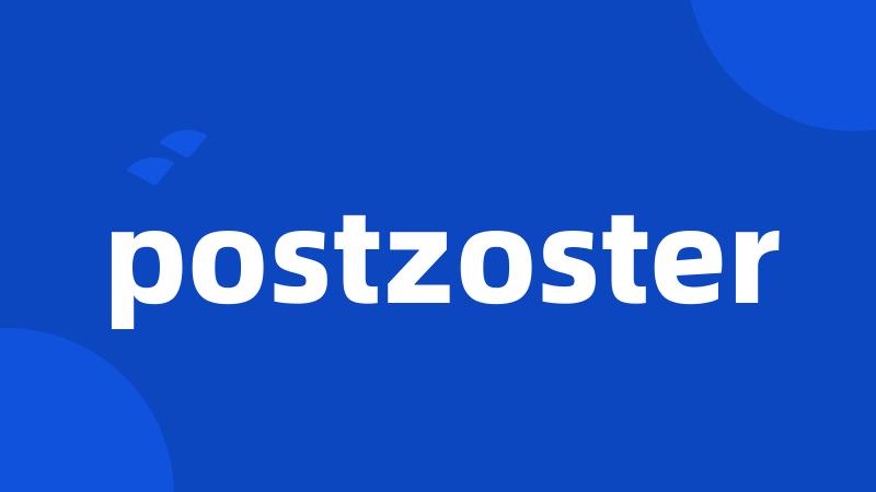 postzoster