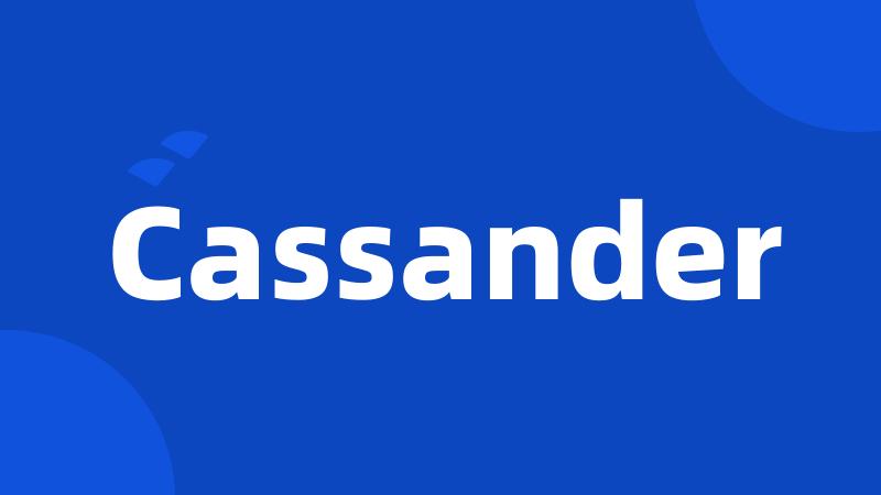 Cassander