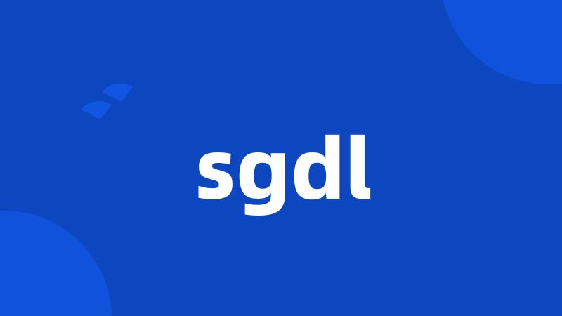 sgdl