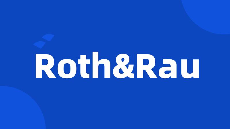 Roth&Rau