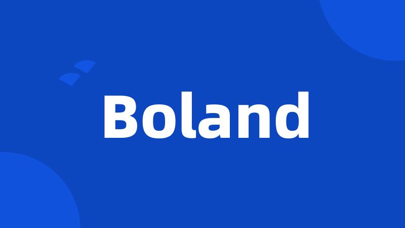 Boland