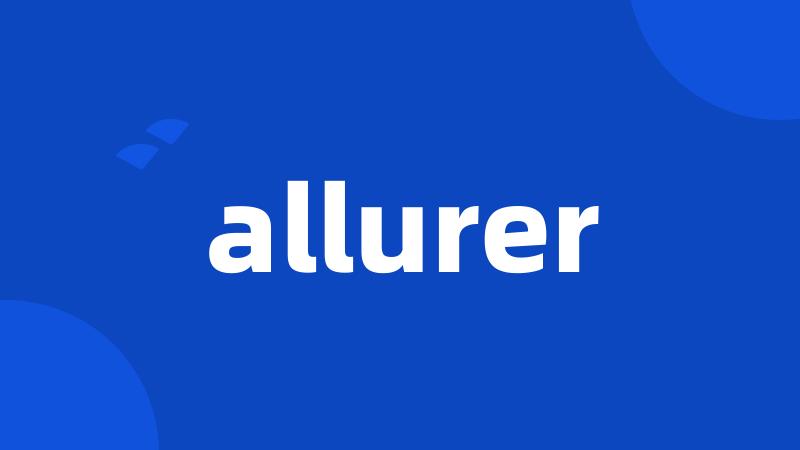 allurer