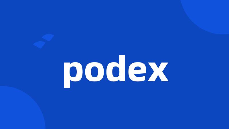 podex