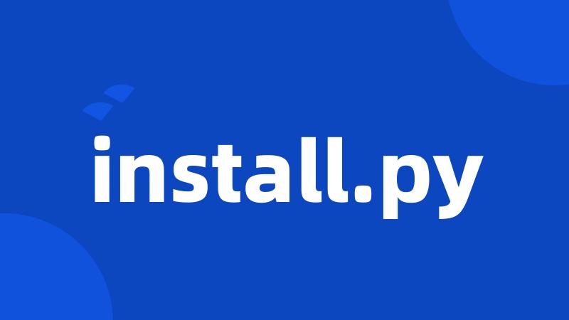 install.py