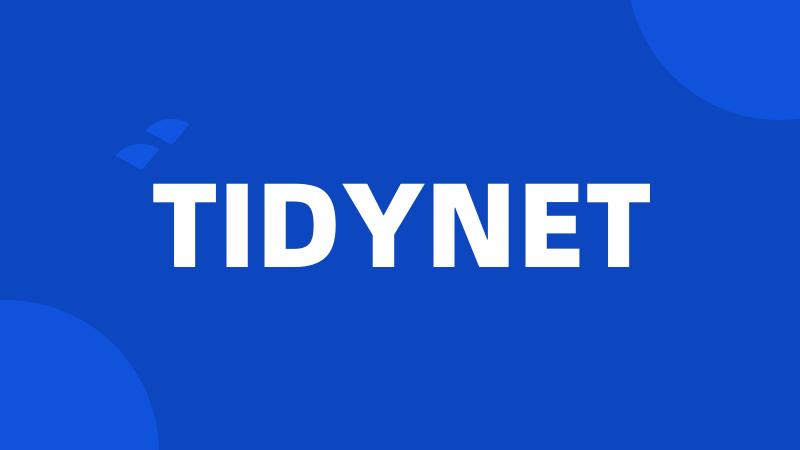 TIDYNET