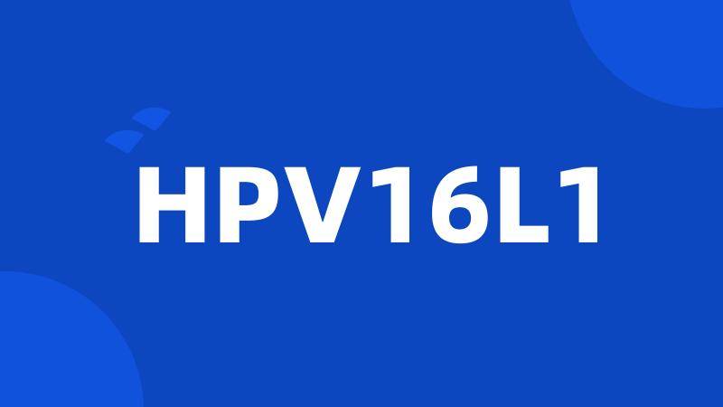 HPV16L1