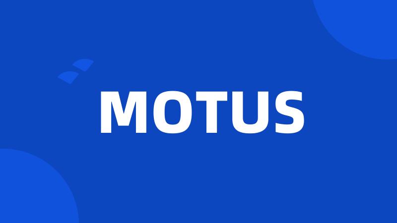 MOTUS