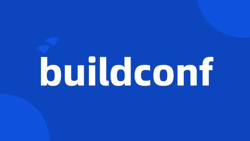 buildconf