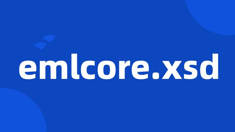 emlcore.xsd