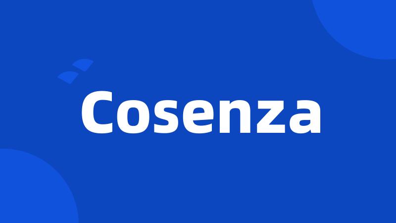 Cosenza