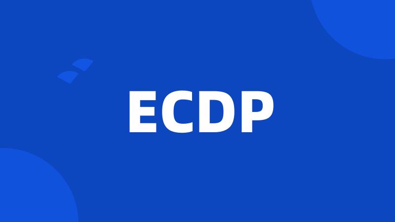 ECDP