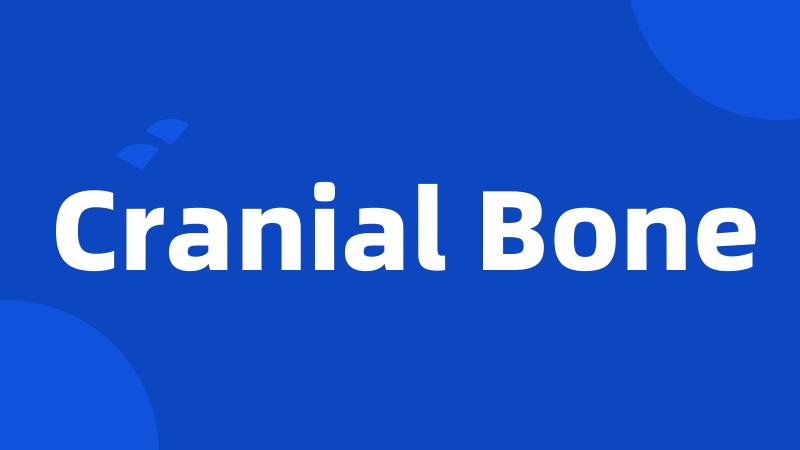 Cranial Bone