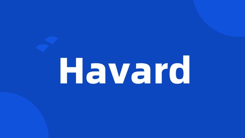 Havard