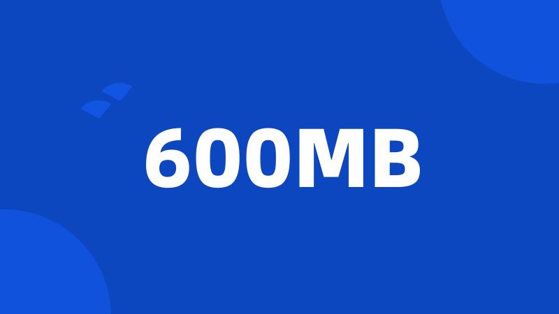 600MB
