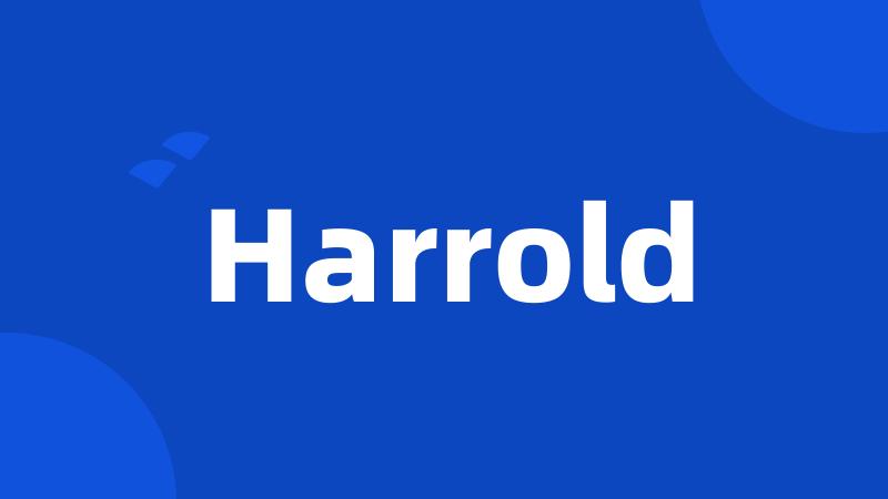 Harrold