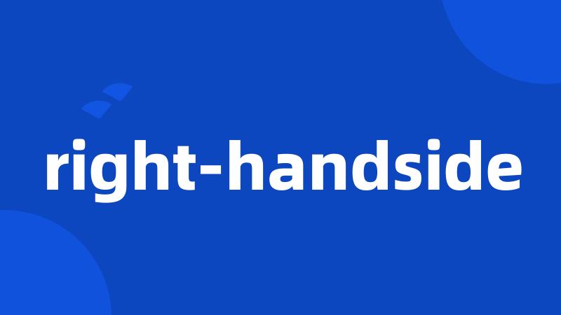 right-handside