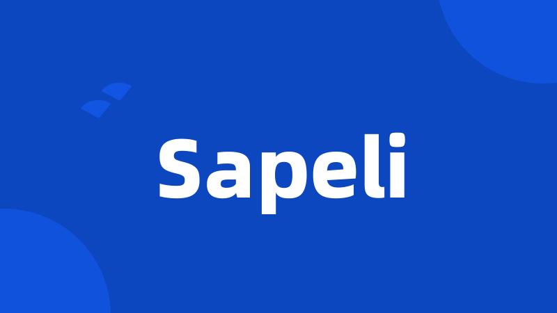 Sapeli