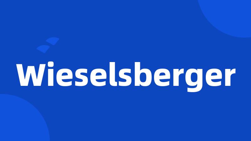 Wieselsberger