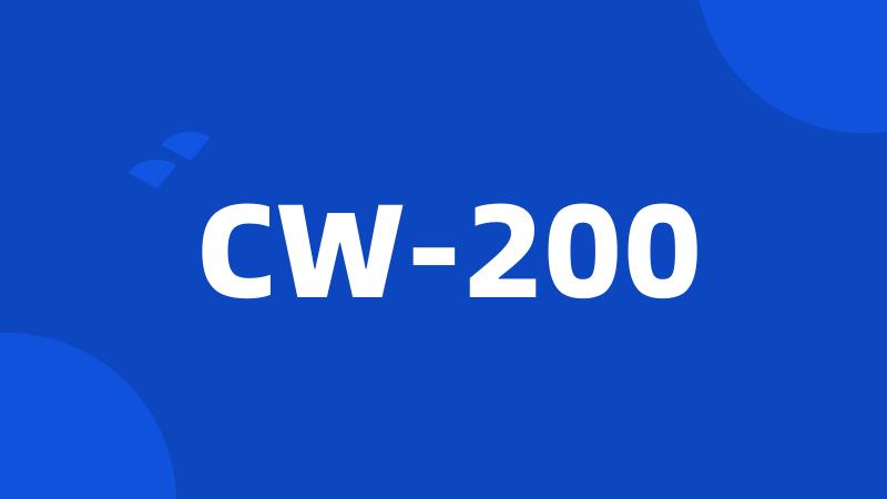 CW-200