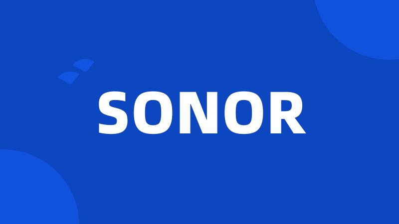 SONOR