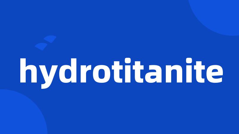 hydrotitanite