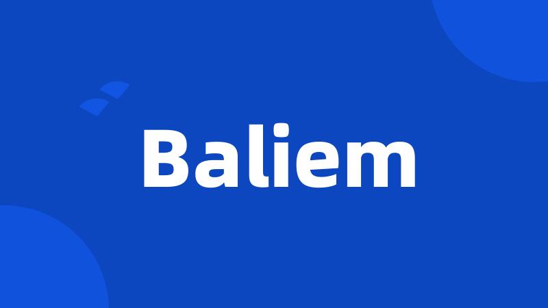 Baliem