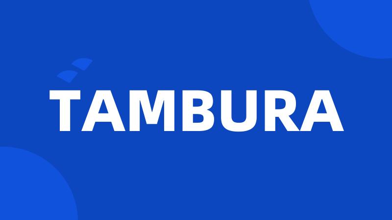 TAMBURA