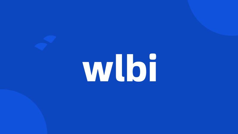 wlbi