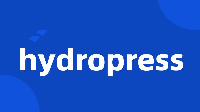 hydropress
