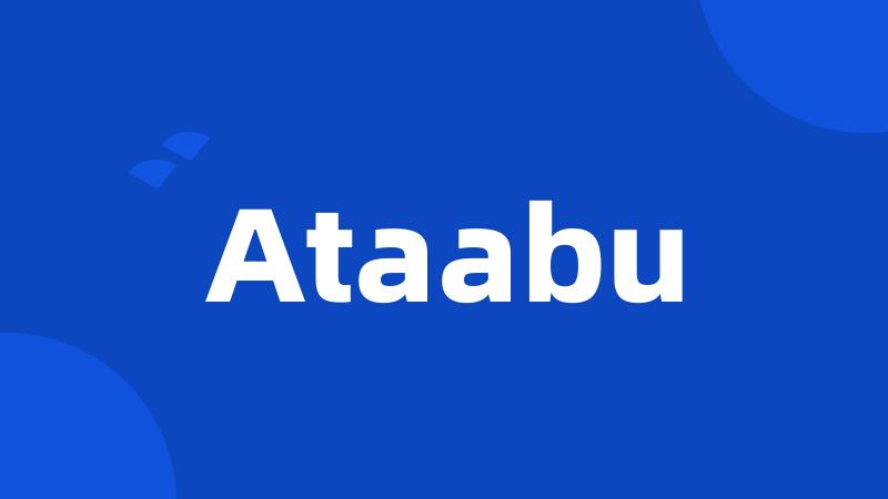 Ataabu