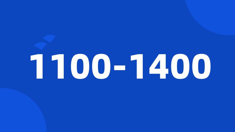 1100-1400