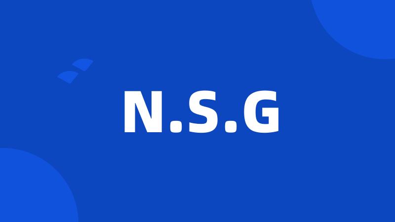 N.S.G