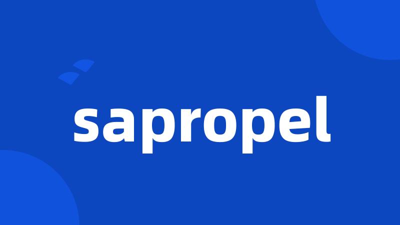 sapropel